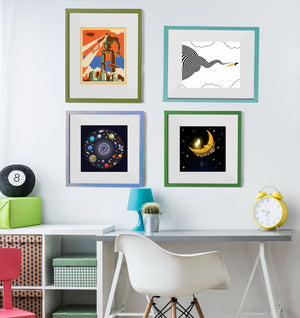 Out of this World - W (Art Prints) Print ARtscapes-AR - ARtscapes