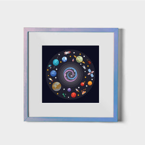 Out of this World - W (Art Prints) Print ARtscapes-AR - ARtscapes