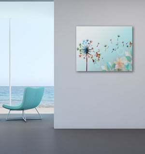 Dandelion Dreams - W 30" x 24" / Frameless ARtscapes-AR - ARtscapes