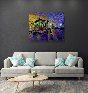 Fresh City Rain Wall Art AR 30x24" / Frameless ARtscapes-AR - ARtscapes