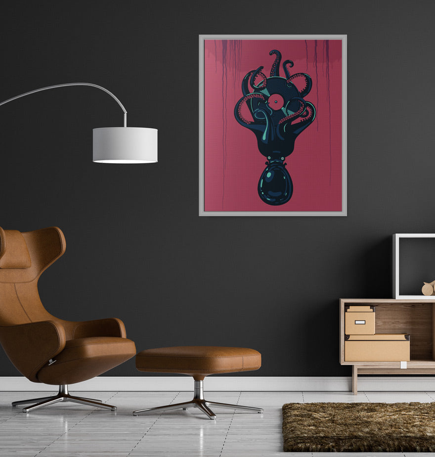 On Record - W 24" x 30" / Snow White ARtscapes-AR - ARtscapes