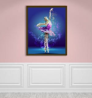 Tiny Dancer - W 24" x 30" / Natural Wood ARtscapes-AR - ARtscapes